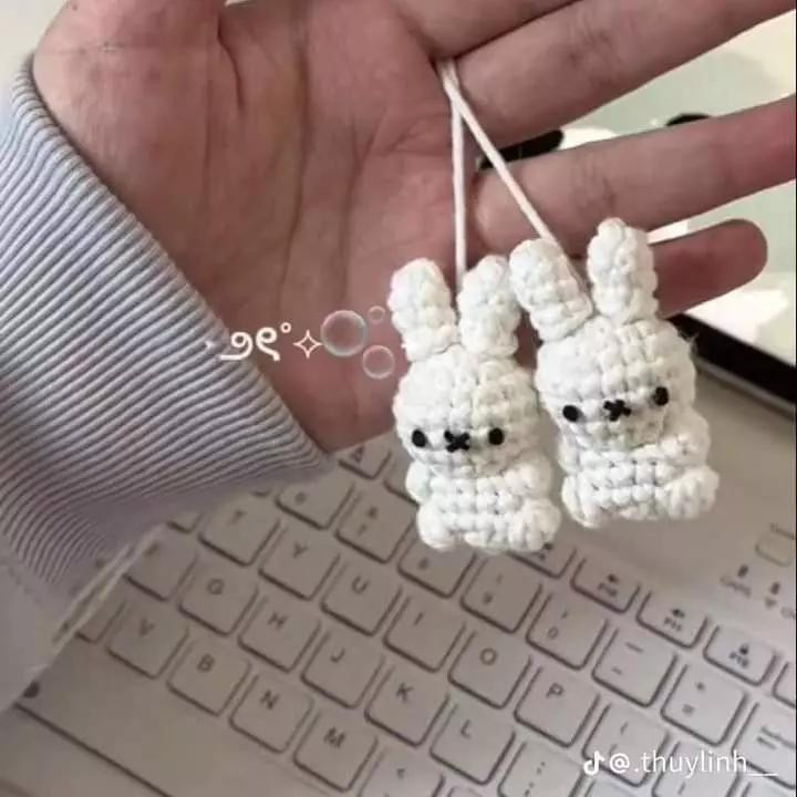 Chart Móc Len Thỏ Miffy Size Mini