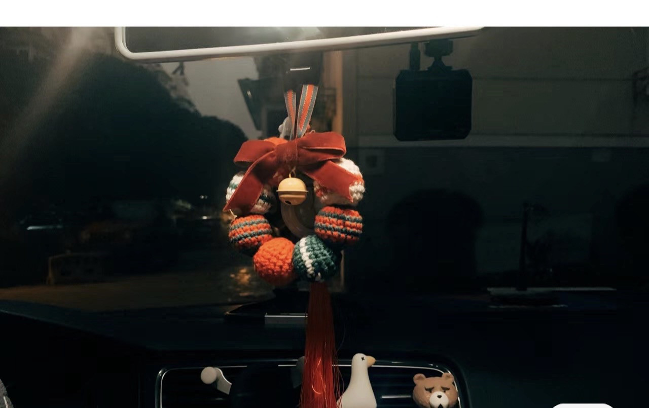 Chart Móc Len Vòng Nguyệt Quế Noel Từ Hình Tròn