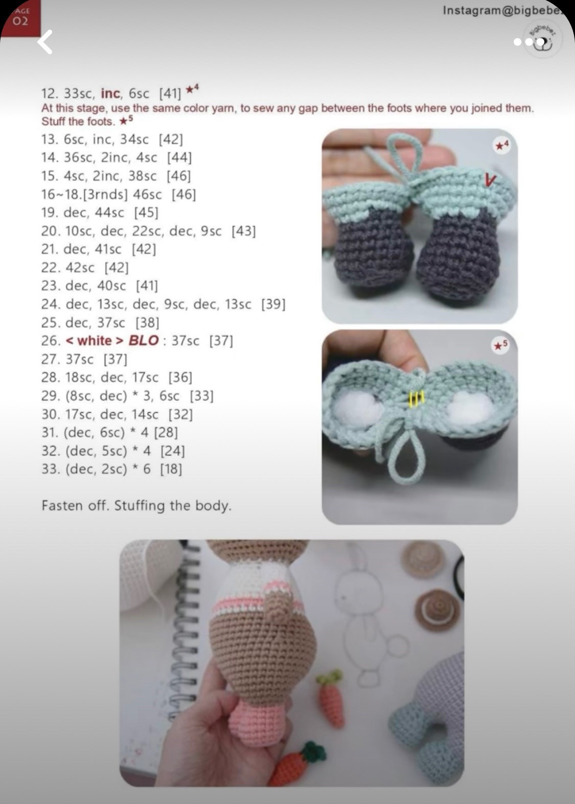 Chart móc thỏ Bunny Big Size mặc quần t背 xanh