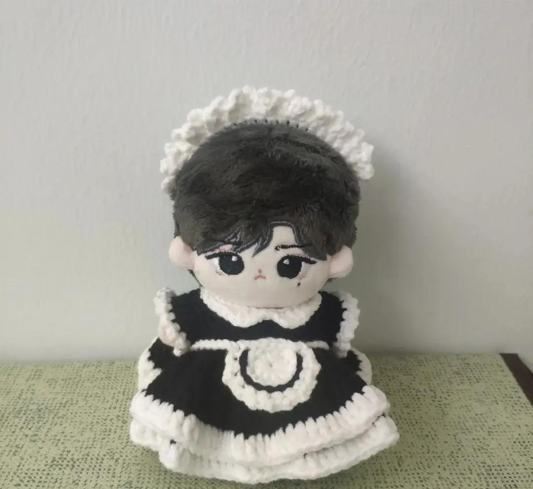 Chart móc trang phục hầu gái cho búp bê 10cm