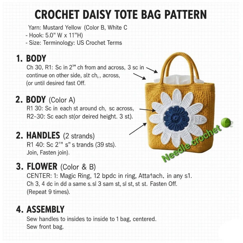 Chart Móc Túi Hoa Hướng Dương Đỏ Và Vàng