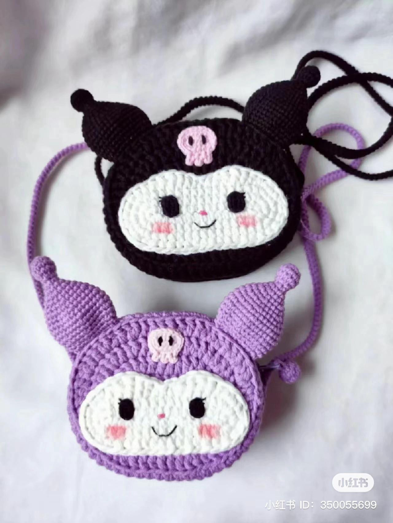 Chart Móc Túi Kuromi - Mẫu Len Thủ Công Dễ Thương