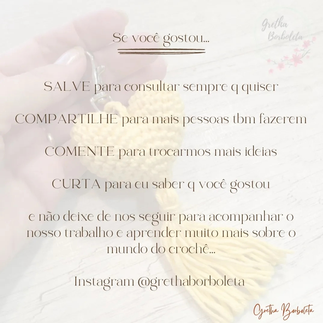 Chaveiro de Corações: Tutorial Completo Móc Len Hình Trái Tim Vàng