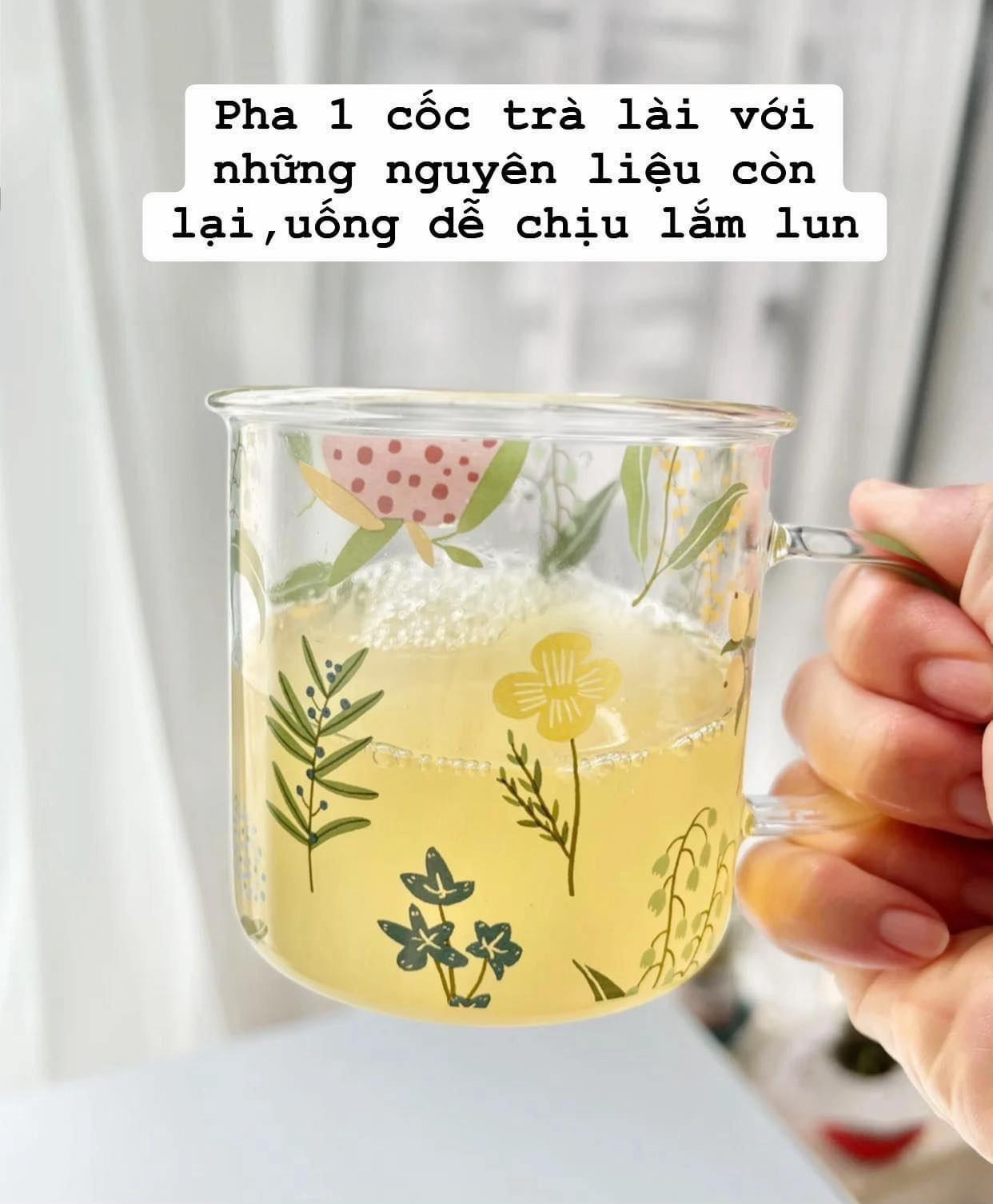 Chè thạch trà lài chanh vỏ mềm mát lạnh thơm ngon