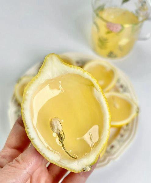 Chè thạch trà lài chanh vỏ mềm mát lạnh thơm ngon