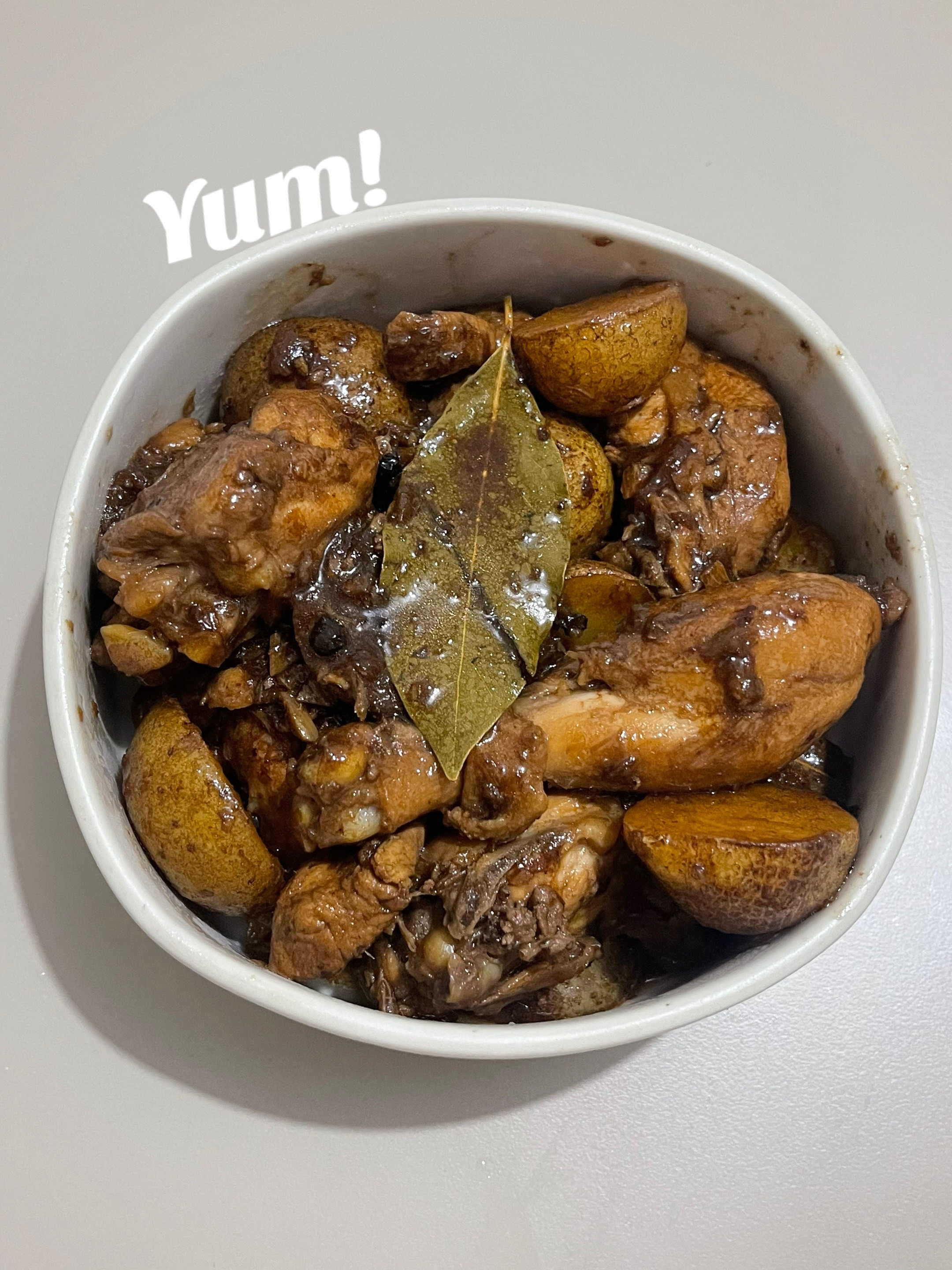Chicken Adobo with Baby Potatoes