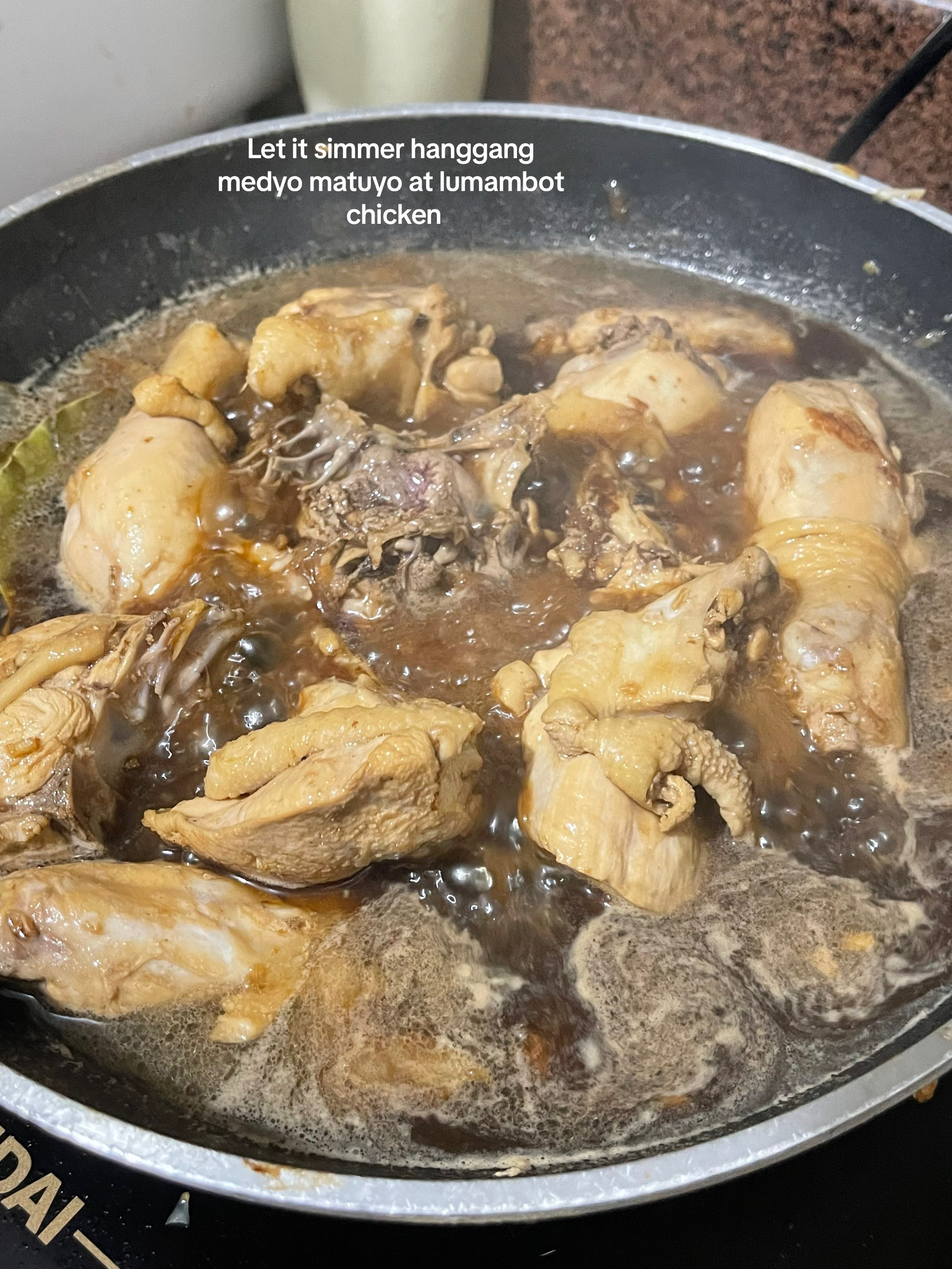 Chicken Adobo with Baby Potatoes