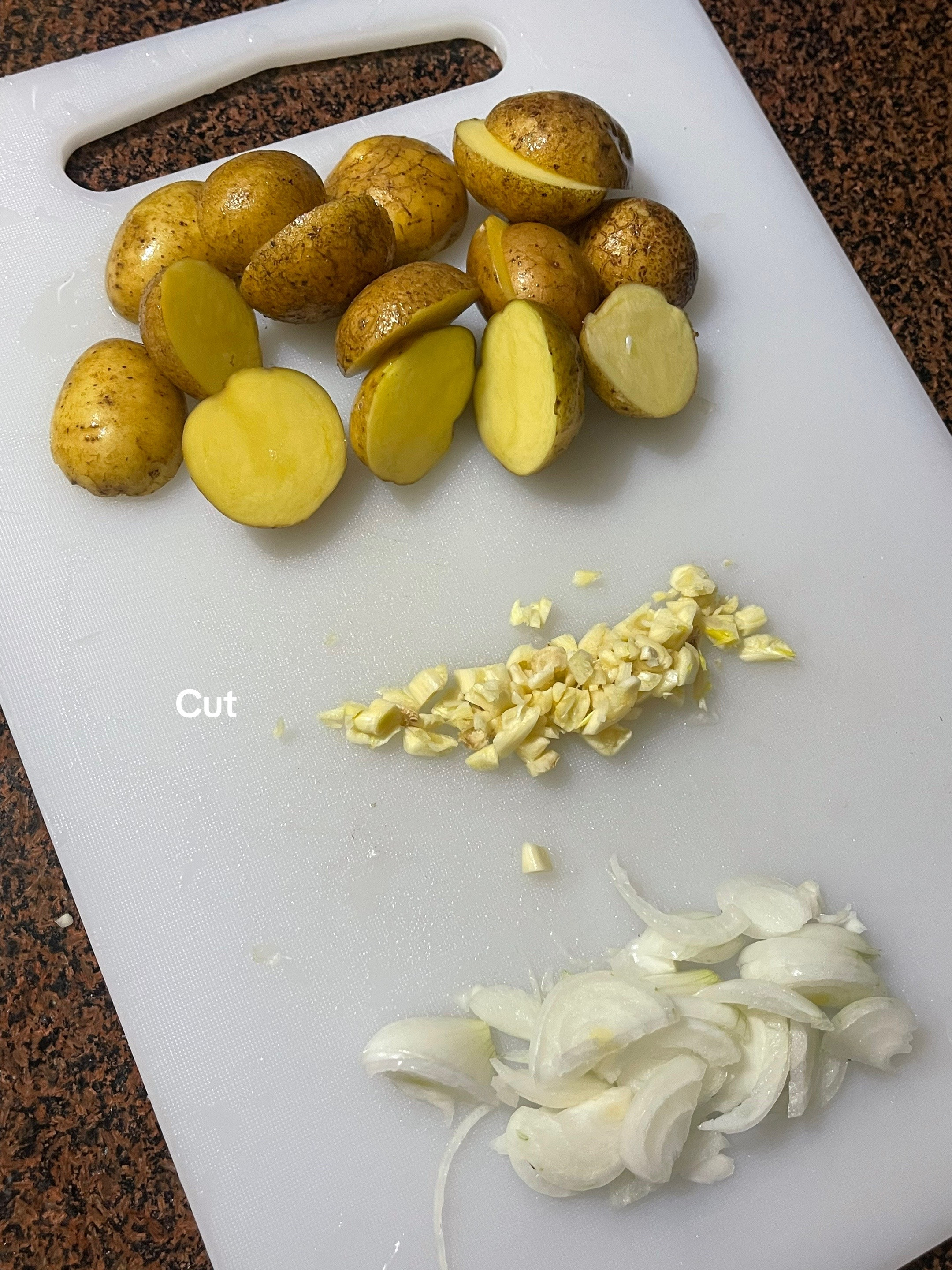 Chicken Adobo with Baby Potatoes