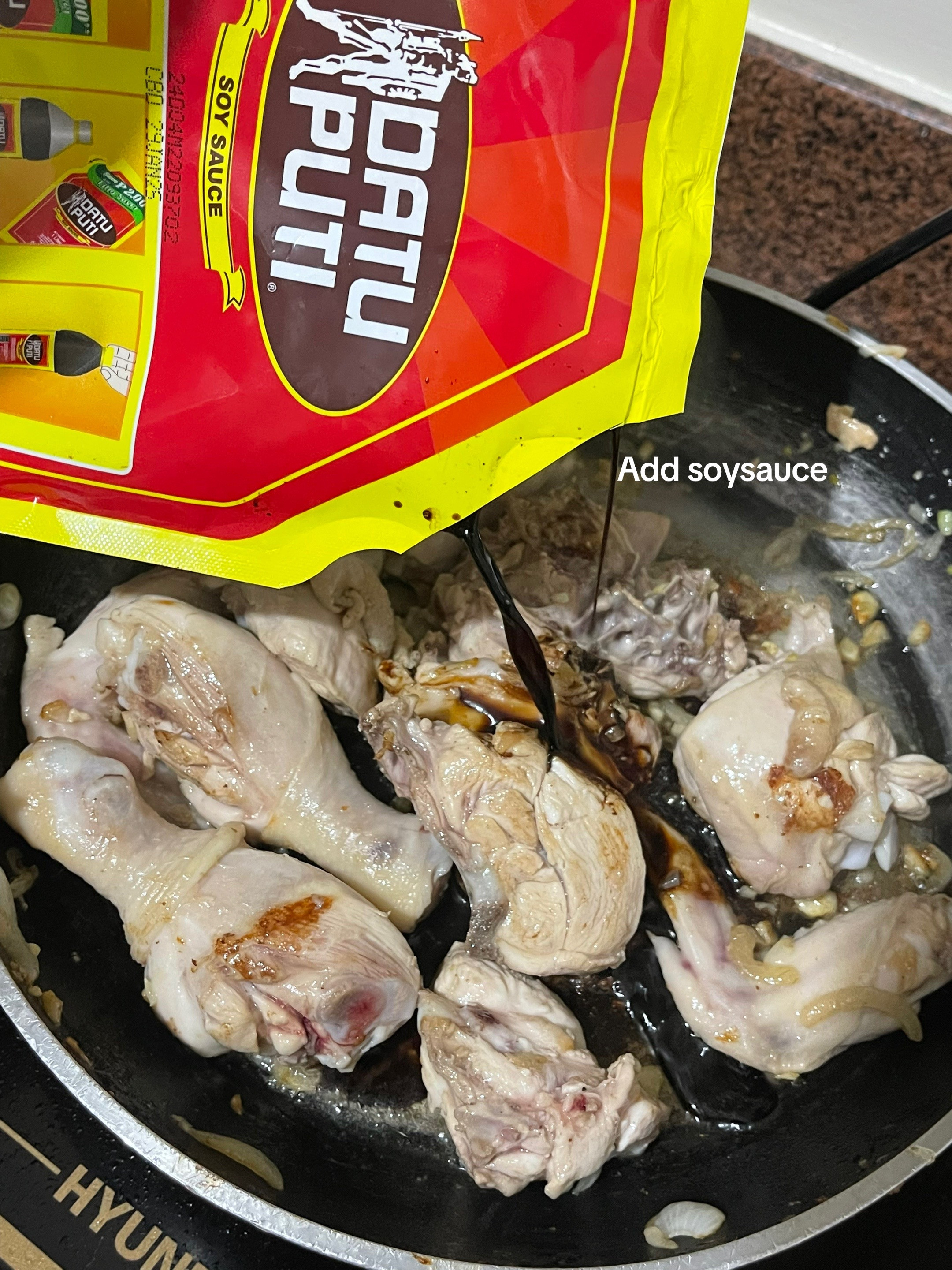 Chicken Adobo with Baby Potatoes