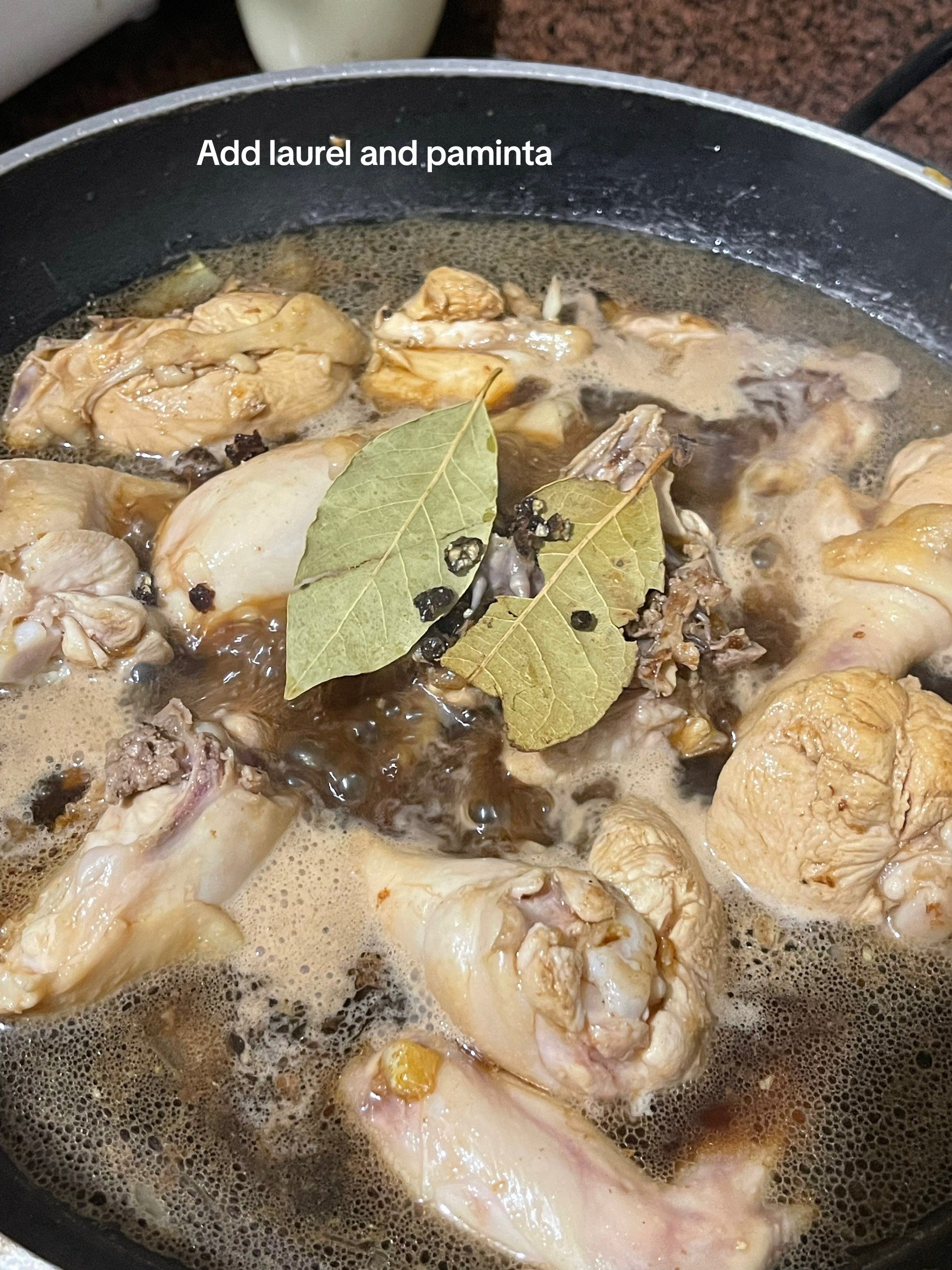 Chicken Adobo with Baby Potatoes