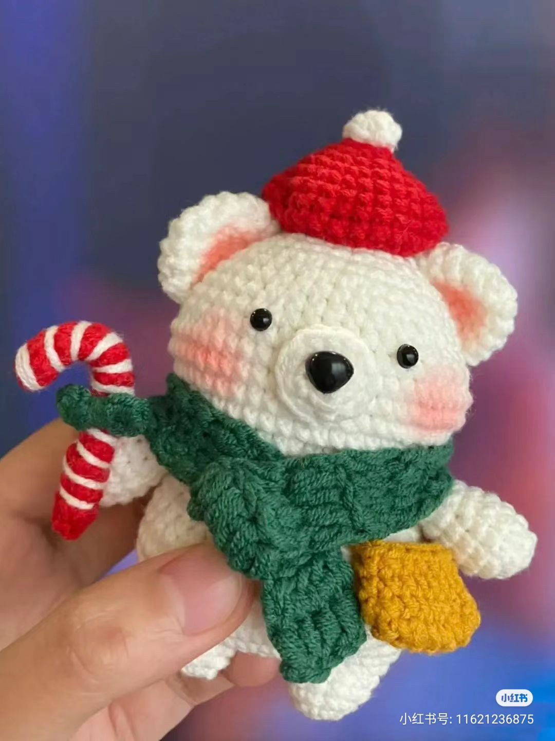 Christmas Bear Amigurumi Crochet Pattern Collection