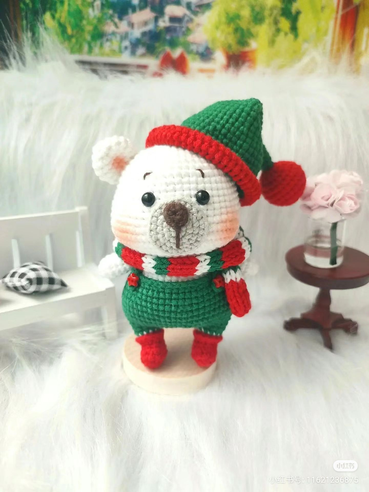 Christmas Bear Amigurumi Crochet Pattern Collection