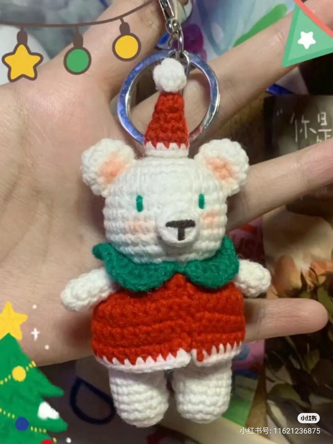 Christmas Bear Amigurumi Crochet Pattern Collection
