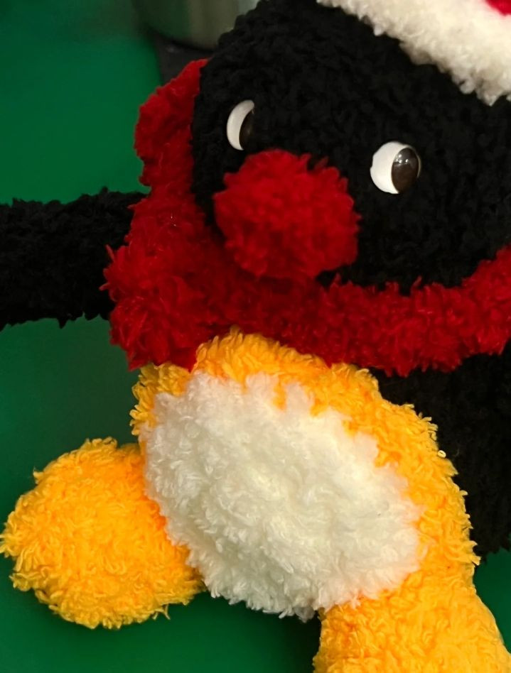 Christmas Penguin Amigurumi Crochet Pattern Chart