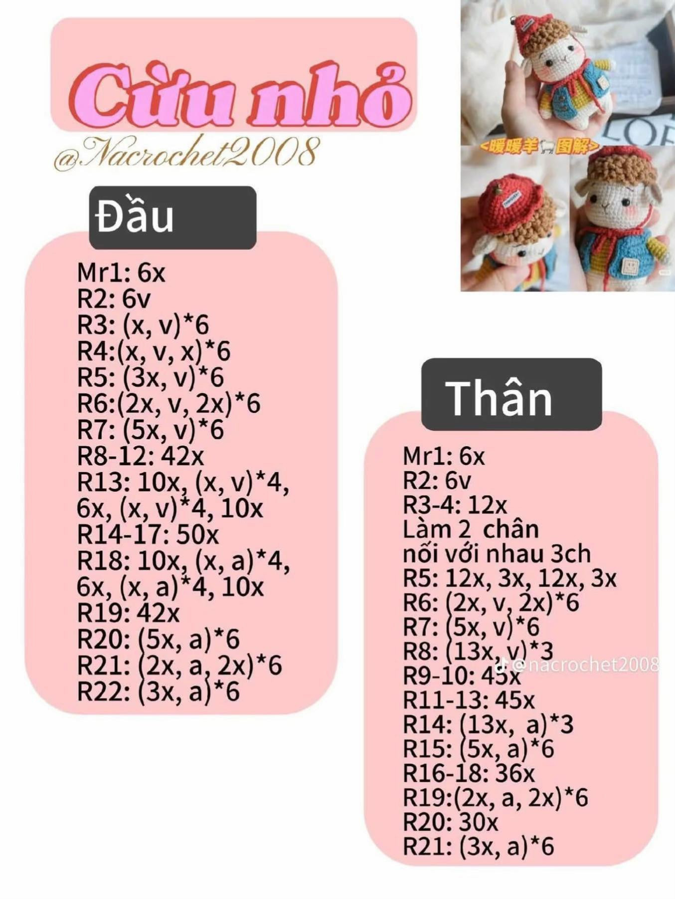 Christmas Wreath Crochet Pattern Tutorial