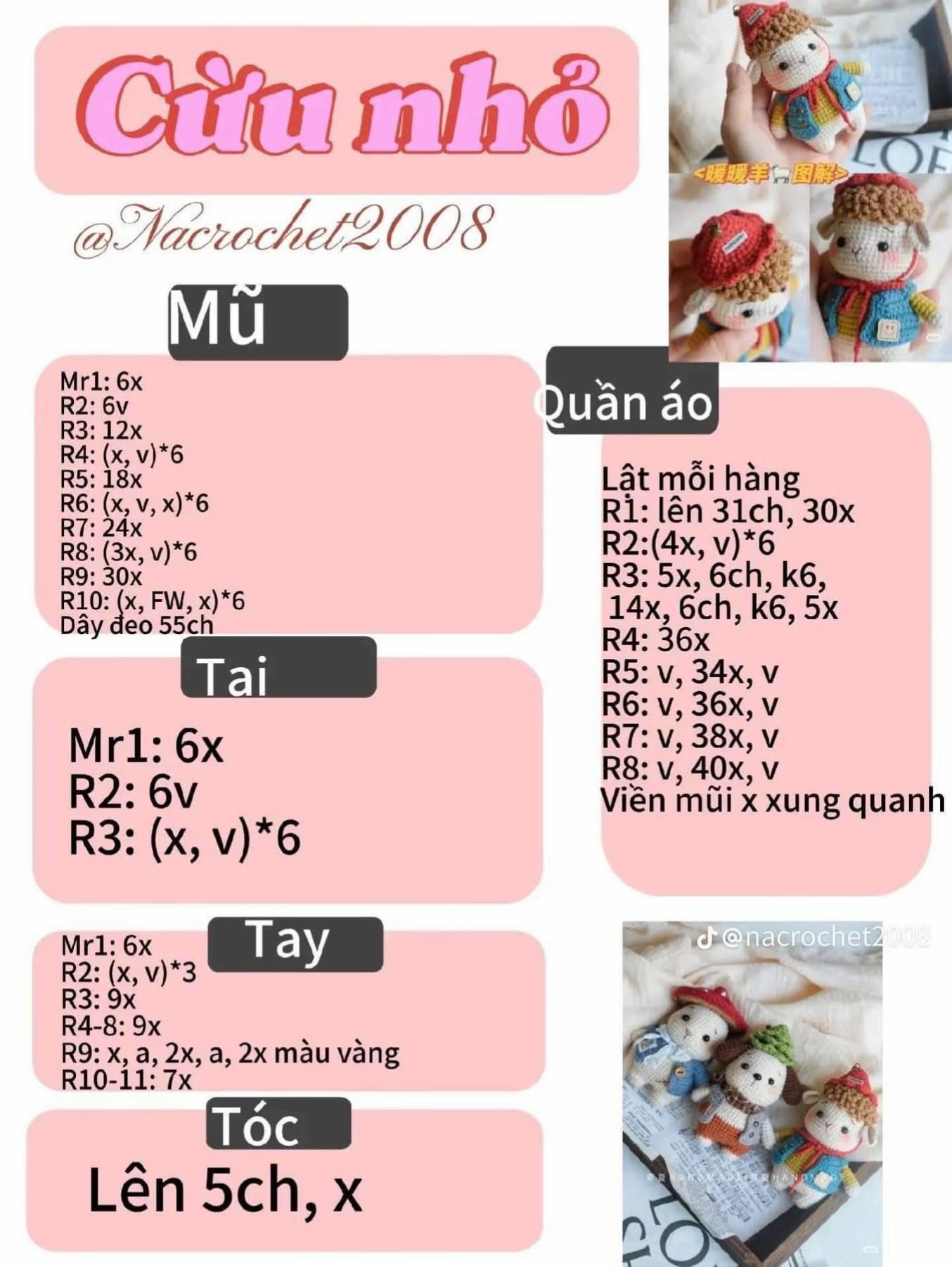 Christmas Wreath Crochet Pattern Tutorial