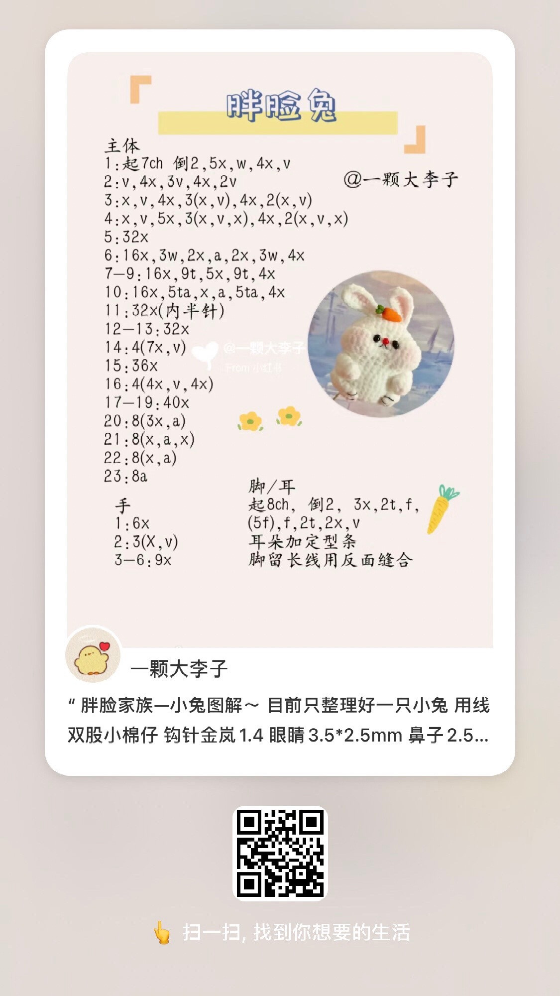 Chubby Animal Crochet Patterns: Panda, Duck, Rabbit, Capybara & Corgi Amigurumi Charts