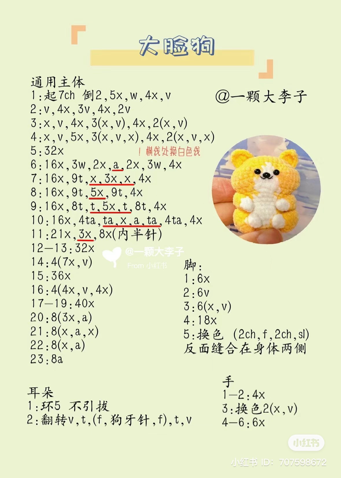 Chubby Animal Family Crochet Pattern: Rabbit, Pig, Capybara, Chicken