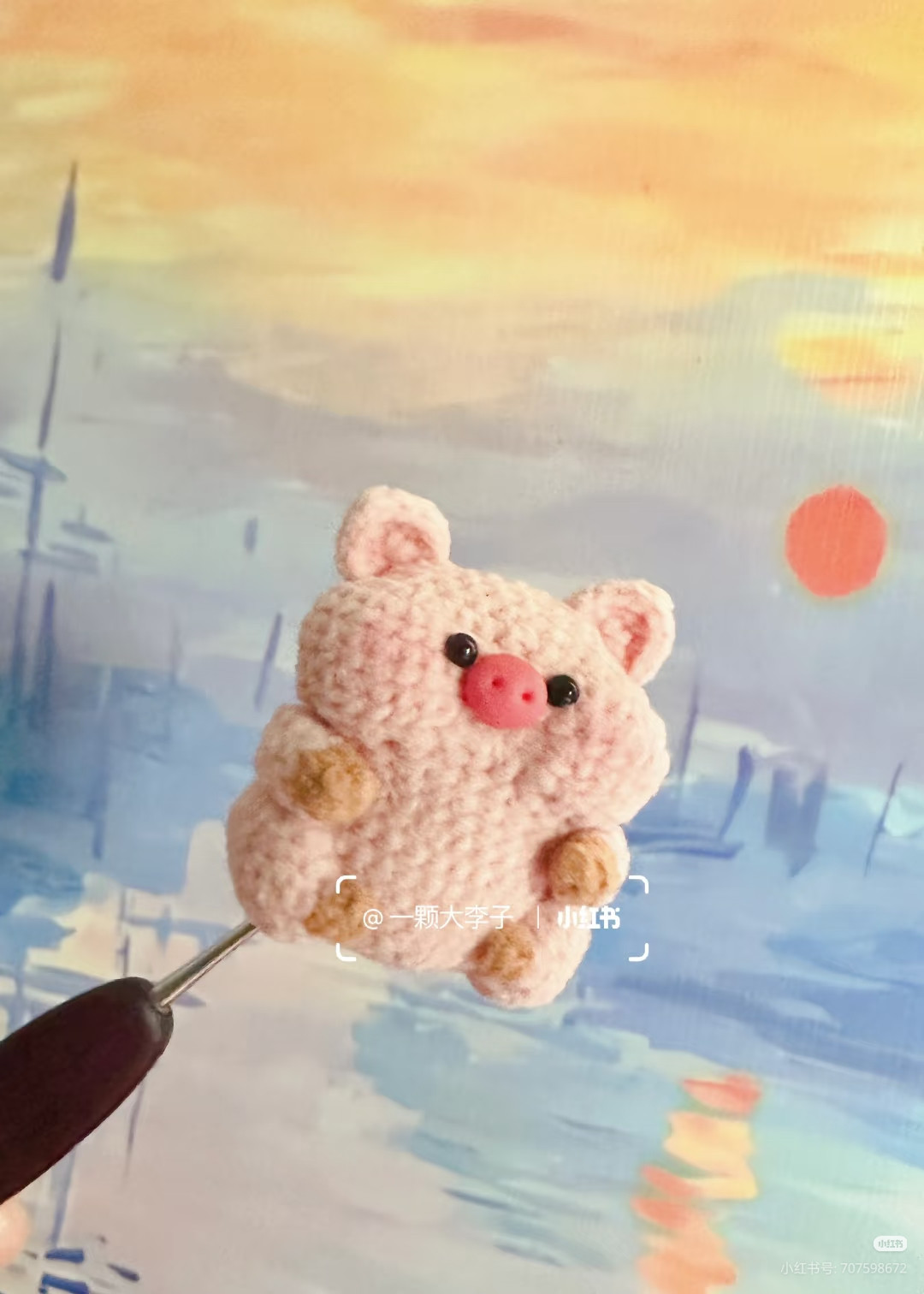 Chubby Family Crochet Pattern: Capybara and Pig Amigurumi Chart