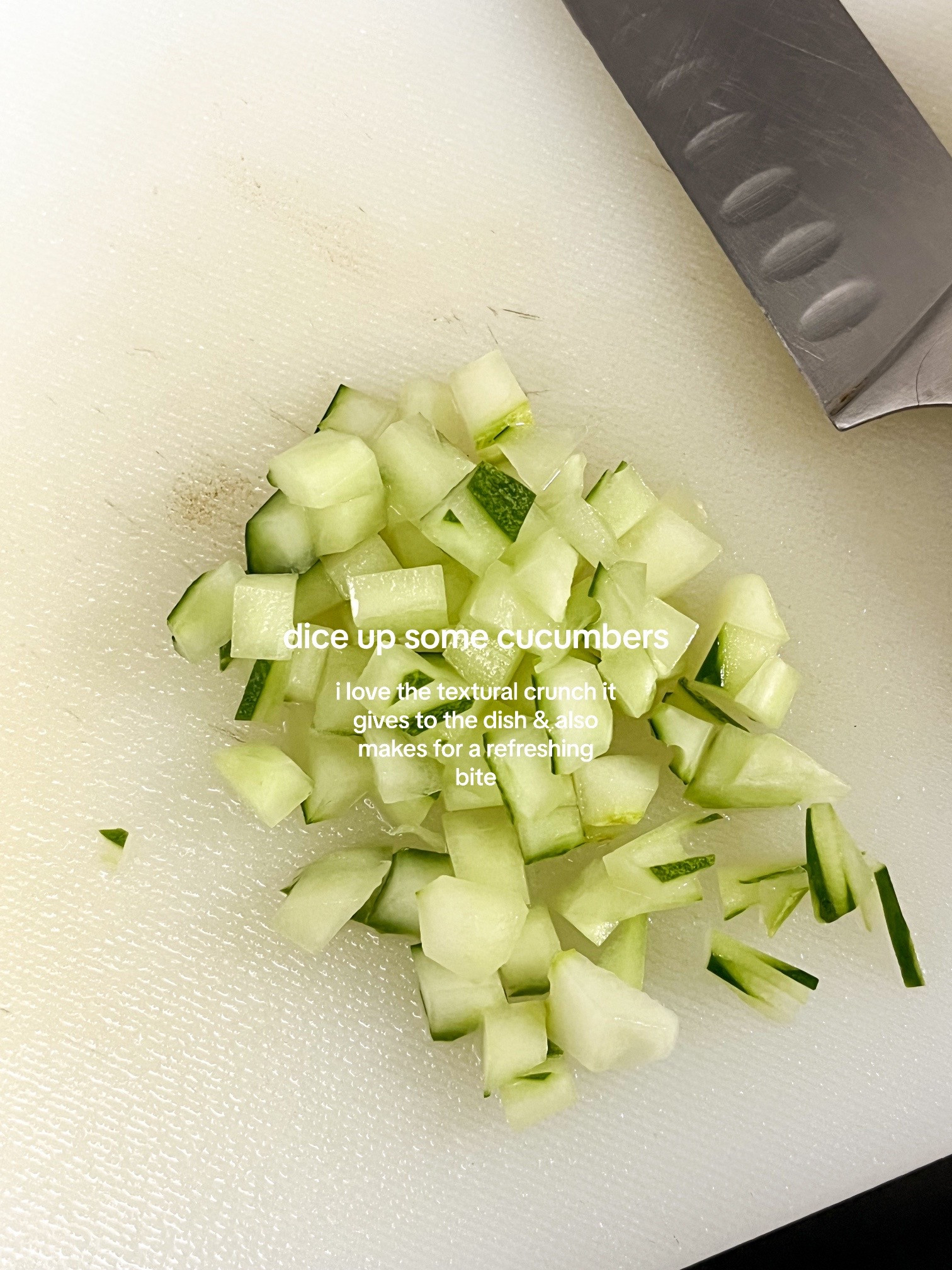 Cold Silken Tofu with Cucumber and Spicy Sesame Sauce Recipe