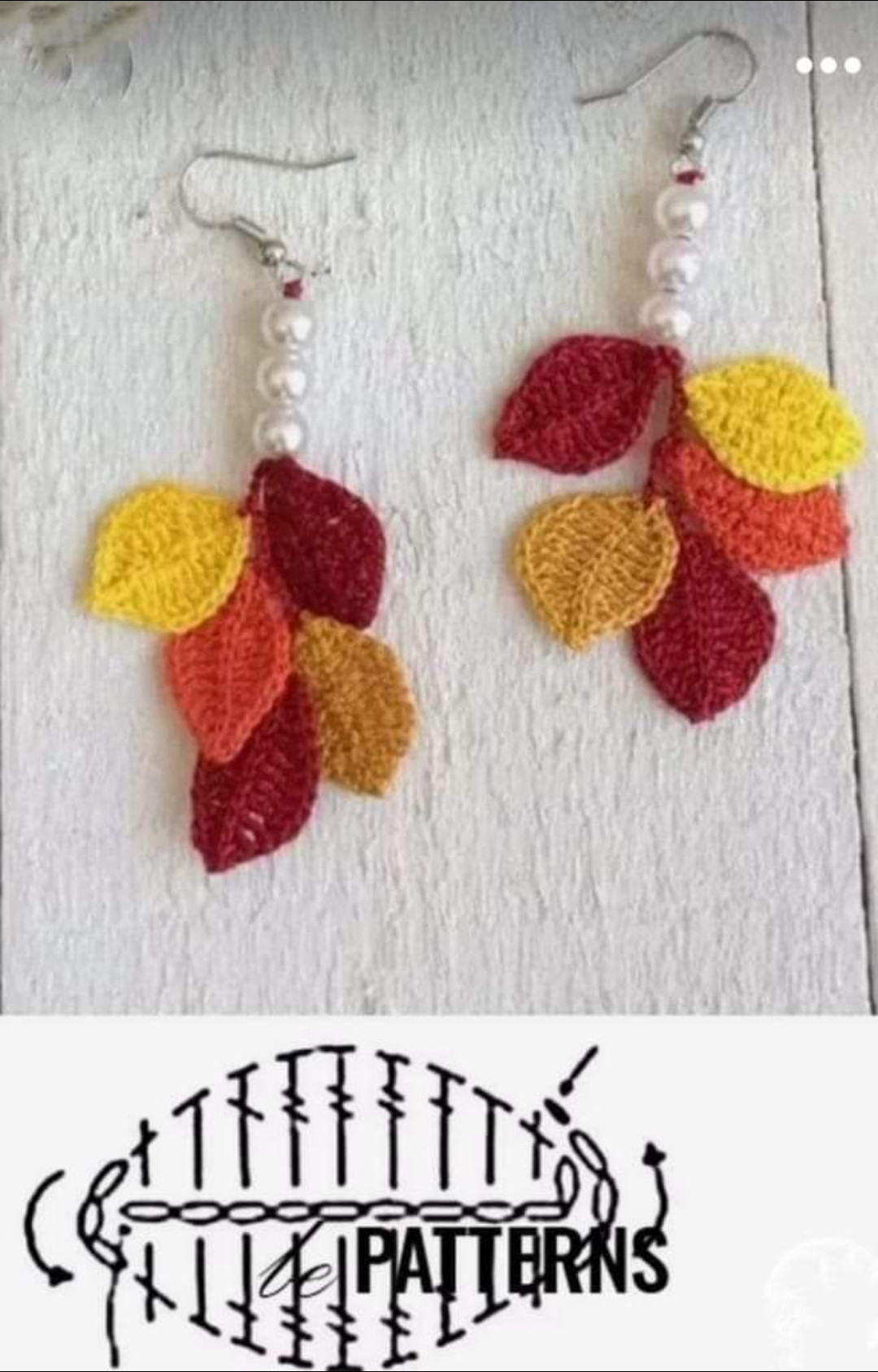 Collection de motifs et schémas pour boucles d'oreilles au crochet : fleurs, éventails et cœurs
