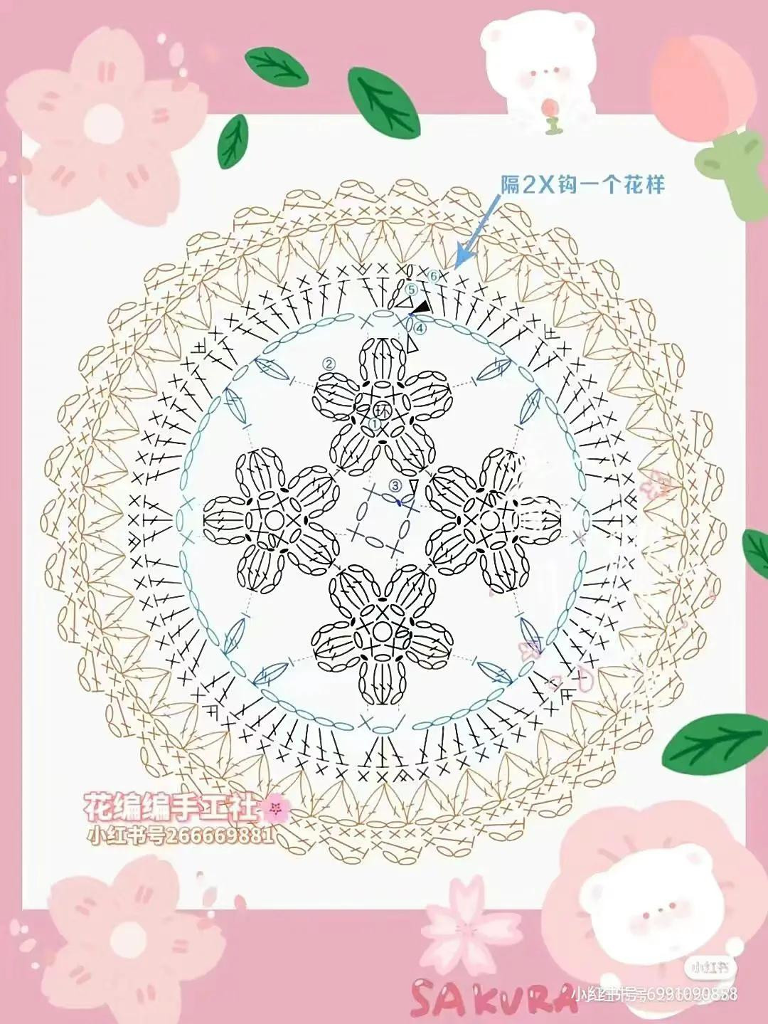 Collection of Crochet Granny Square Charts and Finished Patterns with Star, Heart, and Floral Designs