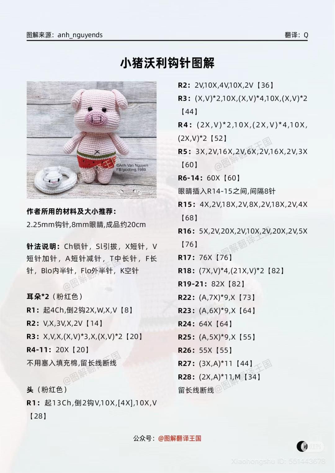 Collection of Cute Crochet Pig Amigurumi Dolls with Patterns