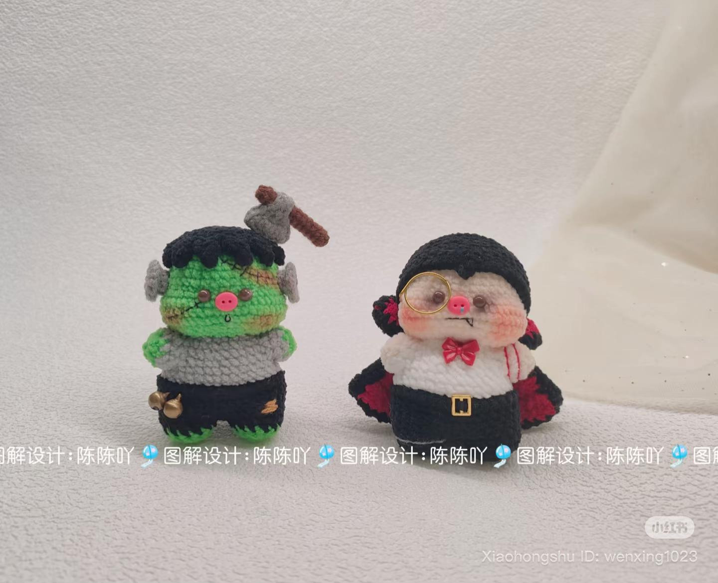 Collection of Cute Crochet Pig Amigurumi Dolls with Patterns