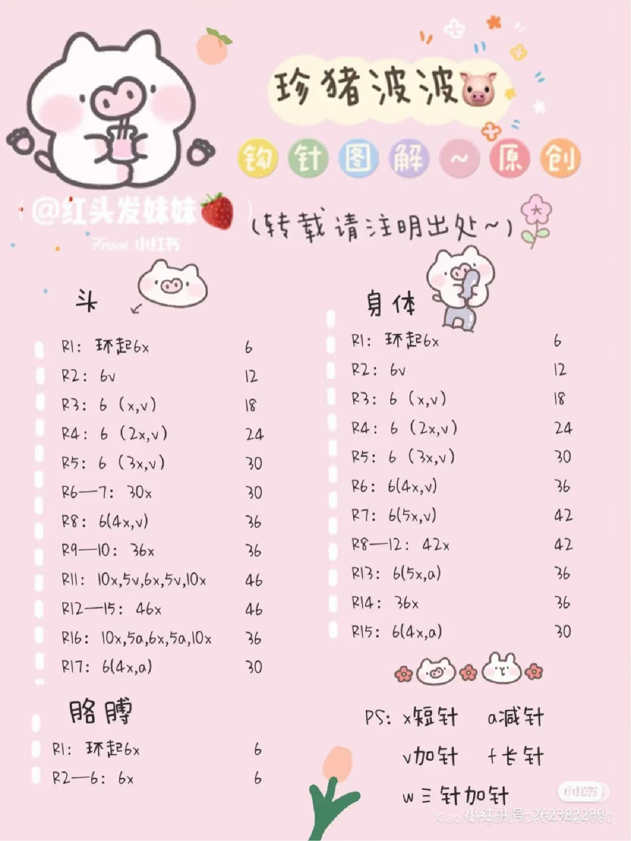 Collection of Cute Crochet Pig Amigurumi Dolls with Patterns