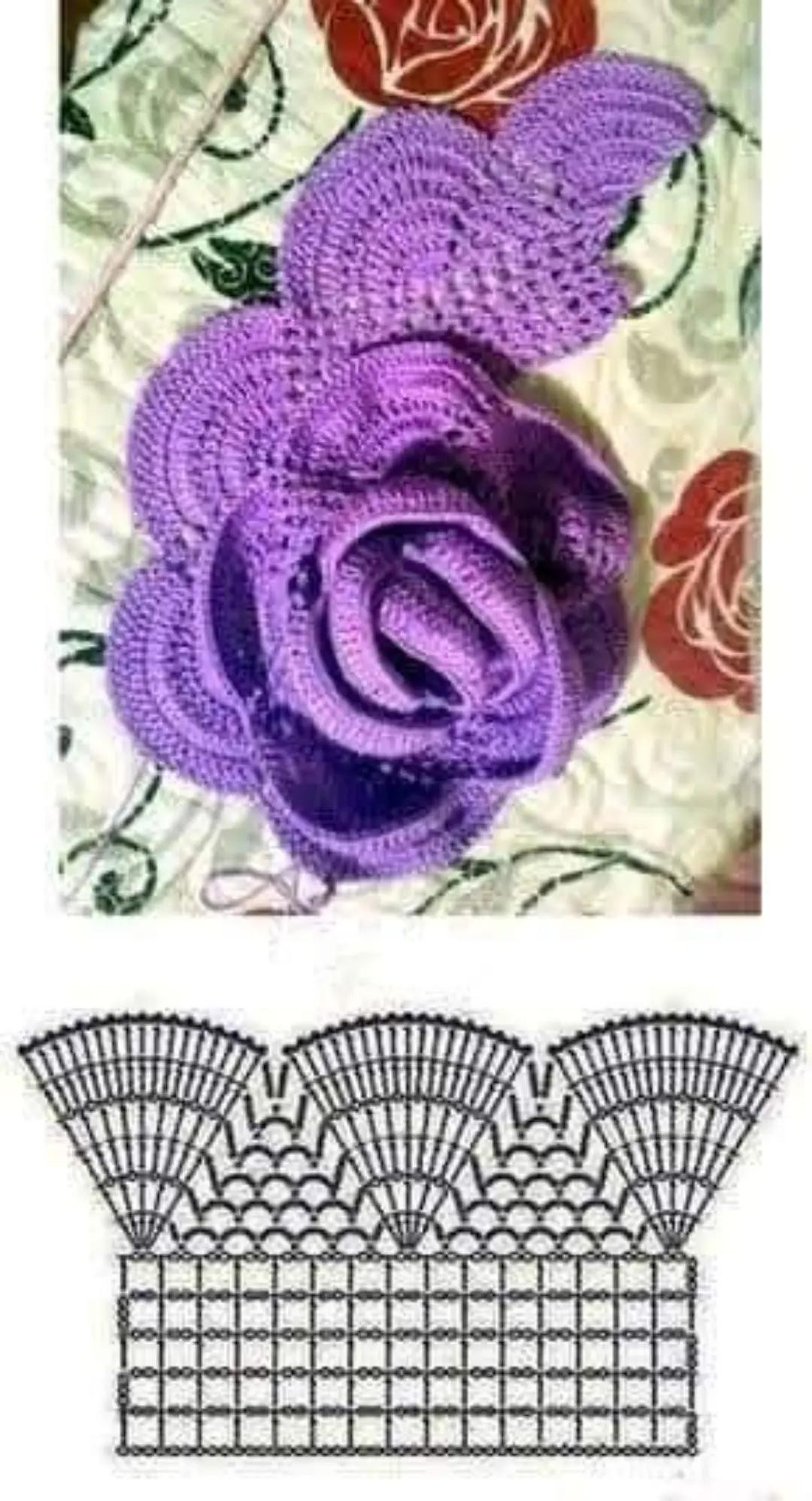 Collection of Vintage Crochet Doilies and Granny Square Flat Charts with Symbols