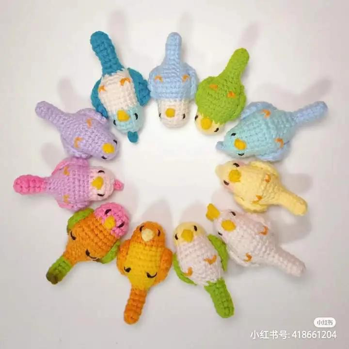Colorful Crochet Parrot Amigurumi Tutorial Pattern