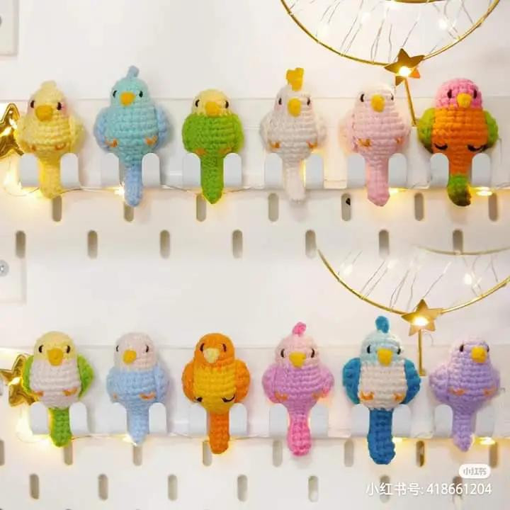 Colorful Crochet Parrot Amigurumi Tutorial Pattern