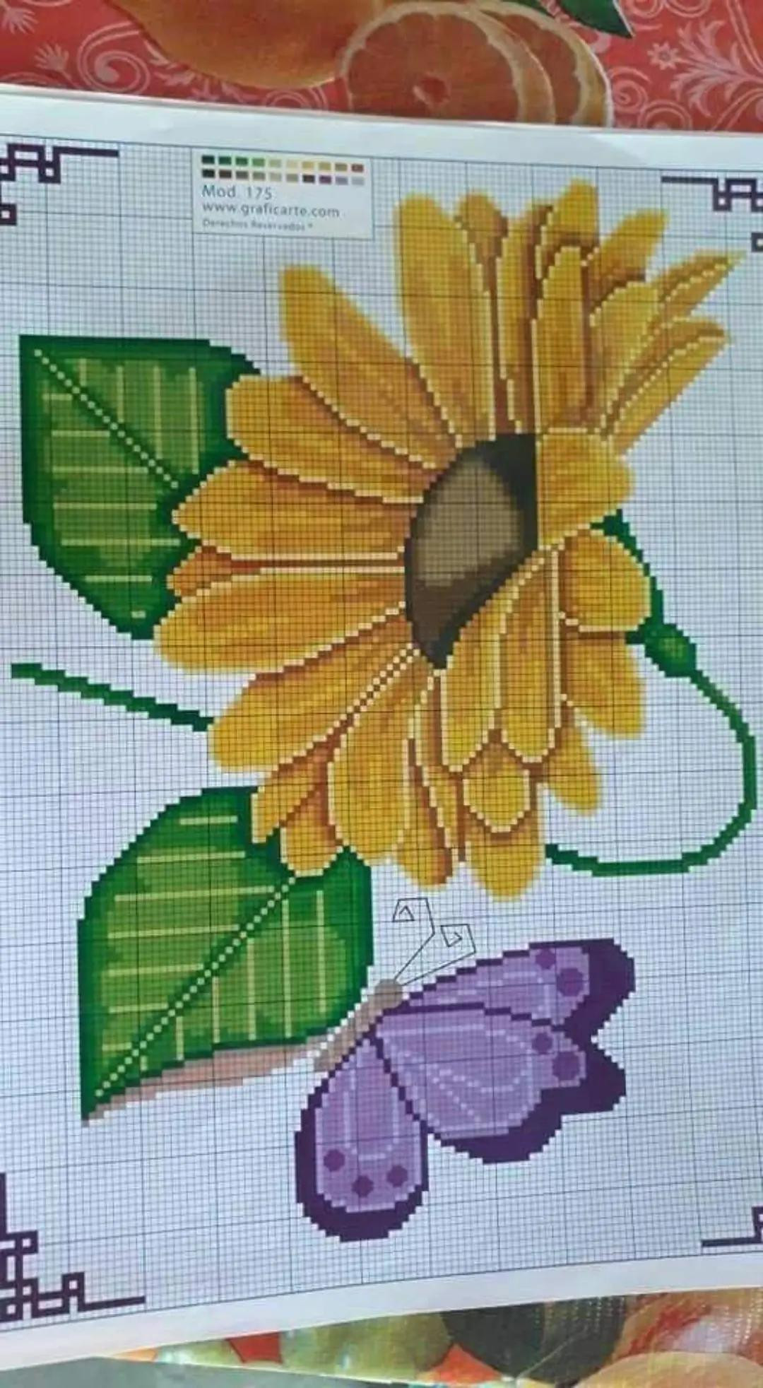 Colorful Peacock, Bird, and Chameleon Pixel Charts for Cross Stitch by Graficarte