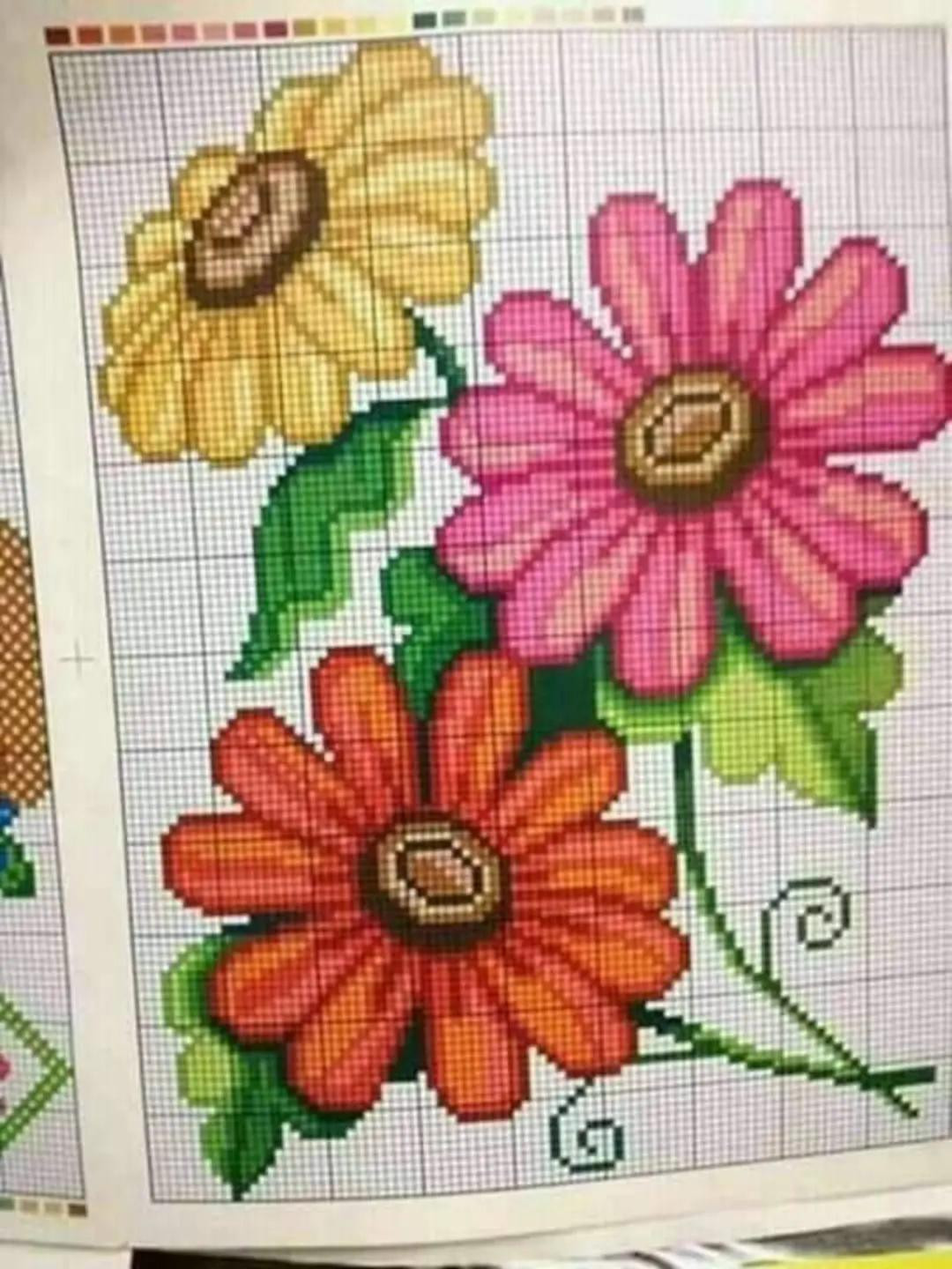 Colorful Peacock, Bird, and Chameleon Pixel Charts for Cross Stitch by Graficarte