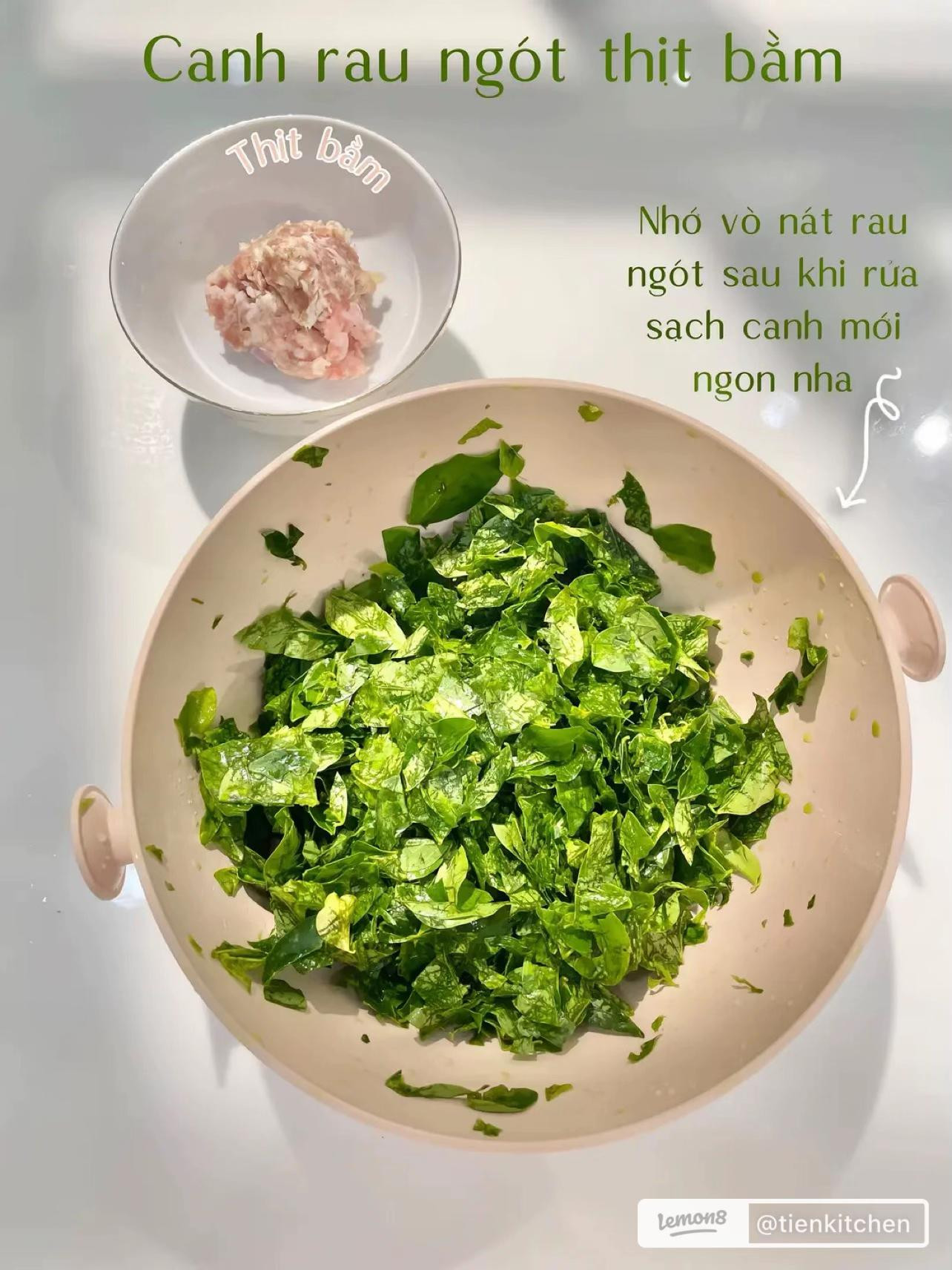 Cơm nhà #10: Cà tím sốt thịt bằm và canh rau ngót