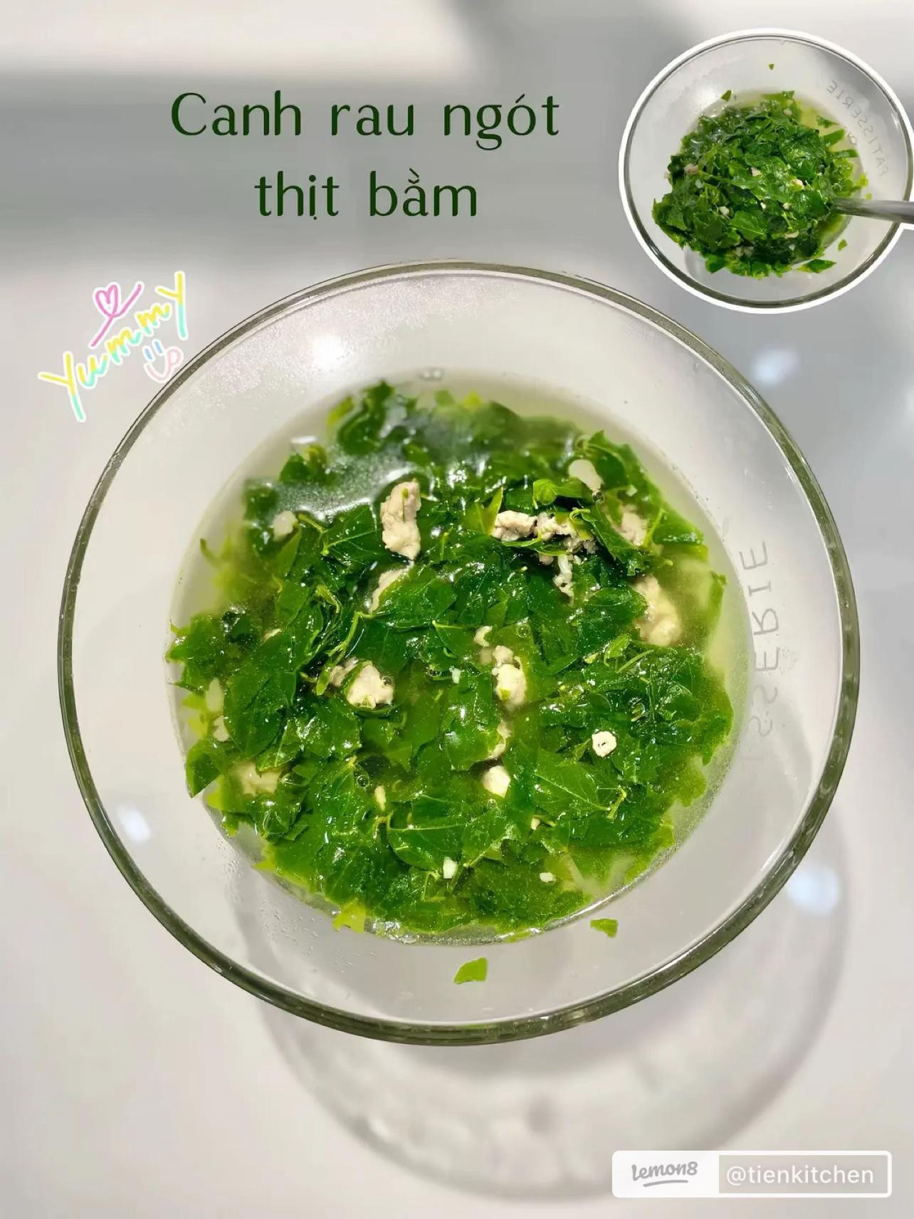 Cơm nhà #10: Cà tím sốt thịt bằm và canh rau ngót