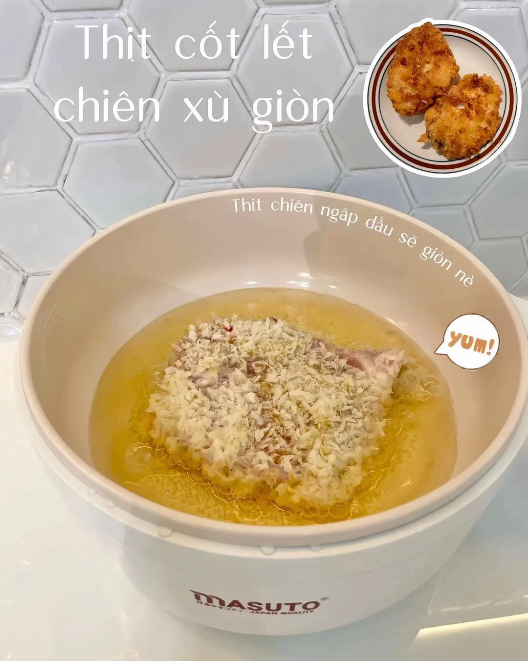 Cơm nhà ngon: Cốt lết chiên xù giòn rụm và canh hẹ đậu hũ thịt bằm