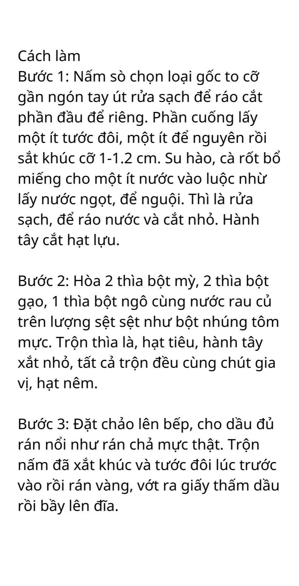 Công thức 5 món chay thanh đạm đủ chất: Bắp cải cuộn chay và Chả mực chay