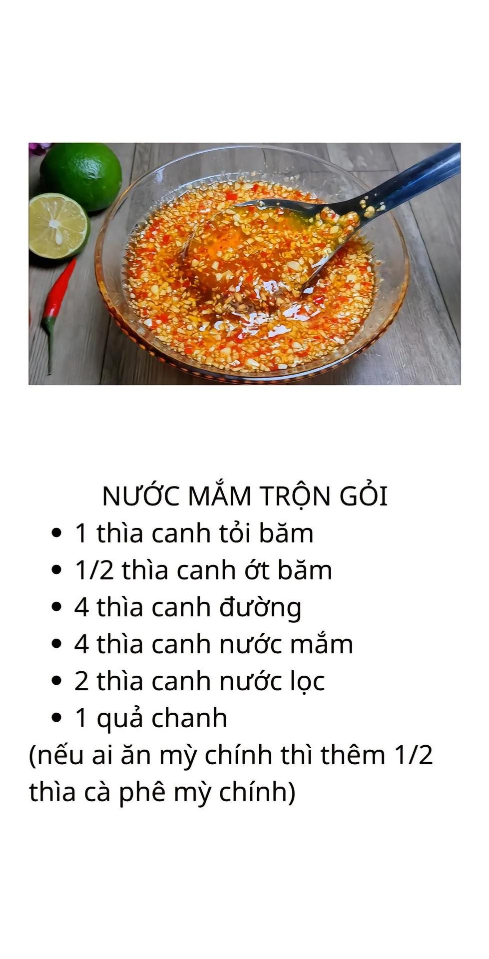 Công thức 6 món nước chấm ngon mê ly phần 2: sốt me, nước ốc luộc, sốt thái