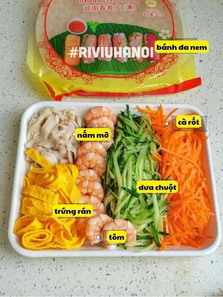 Công thức Gỏi cuốn tôm siêu đơn giản, cách làm gỏi cuốn thanh mát với tôm và rau củ