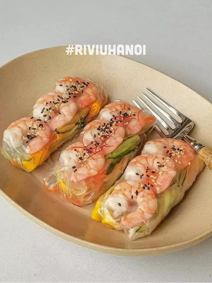 Công thức Gỏi cuốn tôm siêu đơn giản, cách làm gỏi cuốn thanh mát với tôm và rau củ