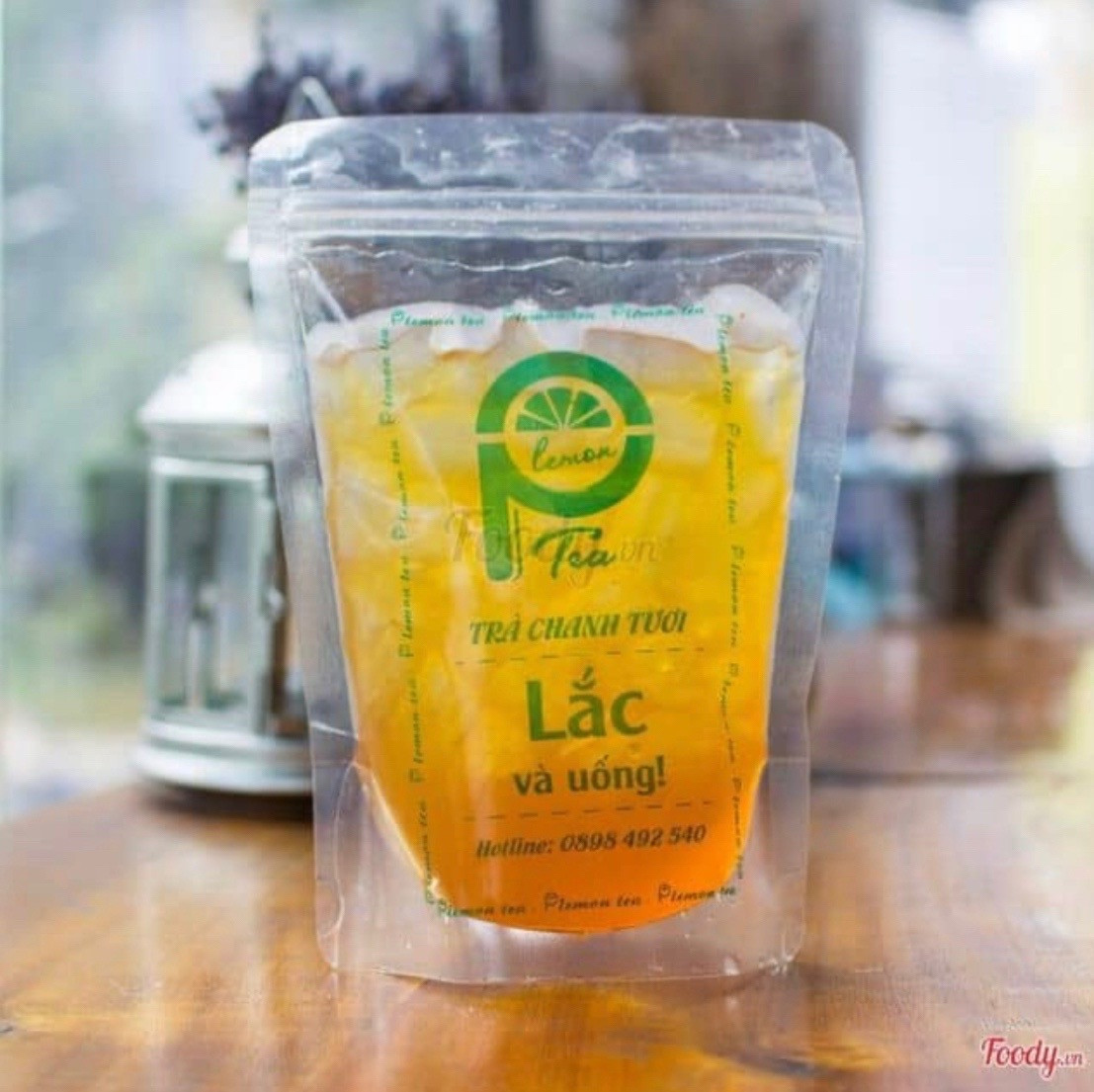Công thức kinh doanh trà chanh túi zip với trà lài Hoàng Gia, nước cốt chanh và đá xay