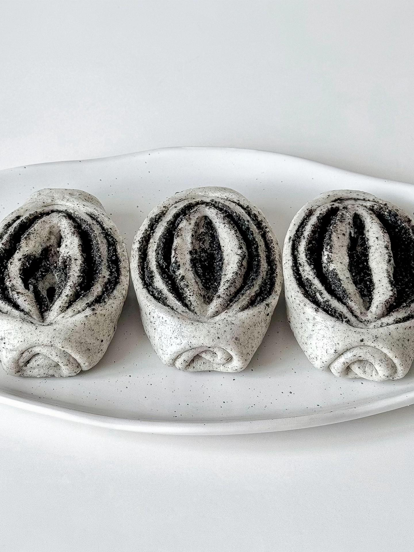 Công thức làm bánh bao mè đen thơm ngon, bổ dưỡng