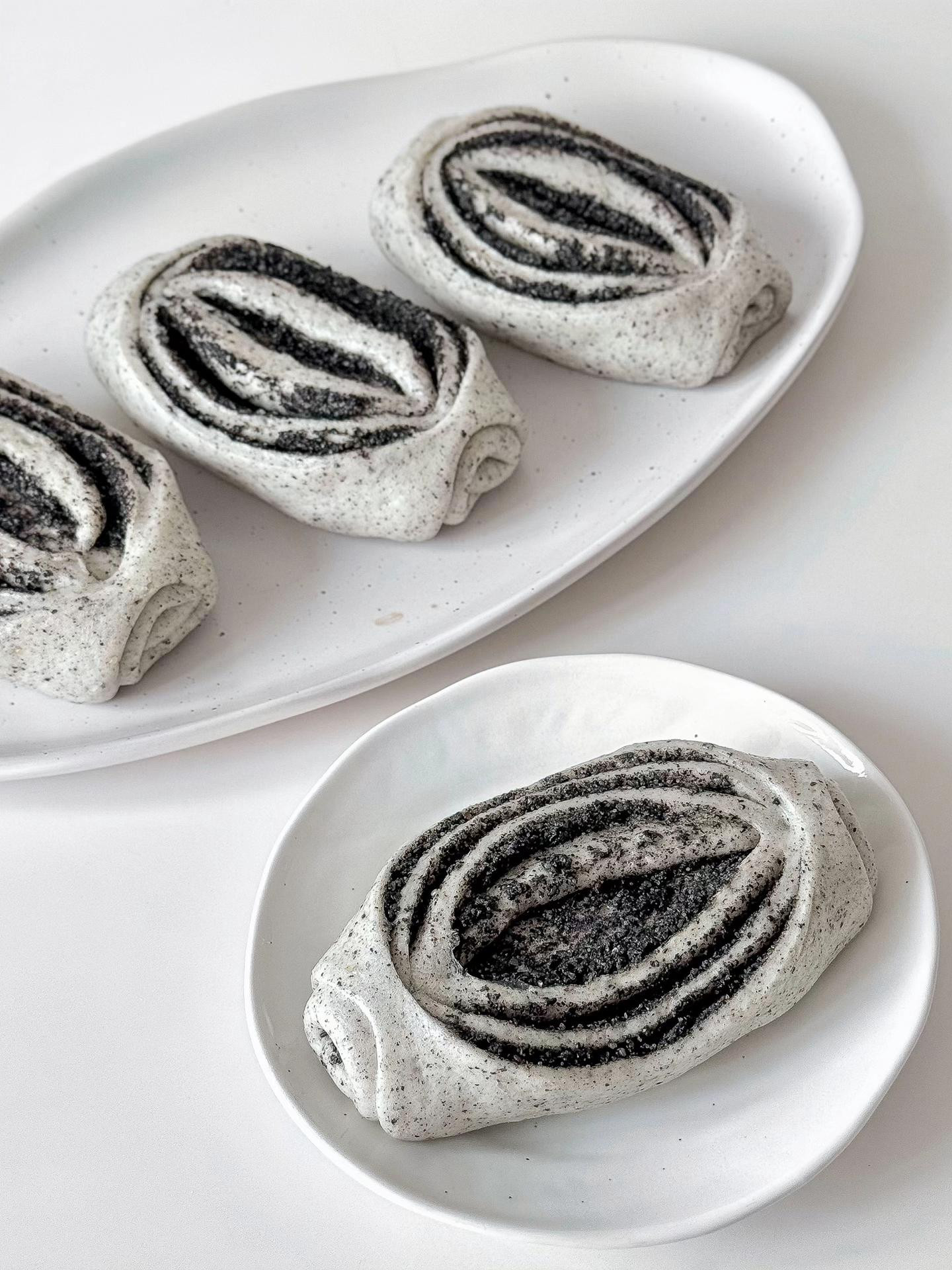 Công thức làm bánh bao mè đen thơm ngon, bổ dưỡng
