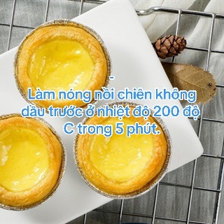 Công thức làm bánh tart trứng vàng óng, thơm béo sữa đặc tại nhà