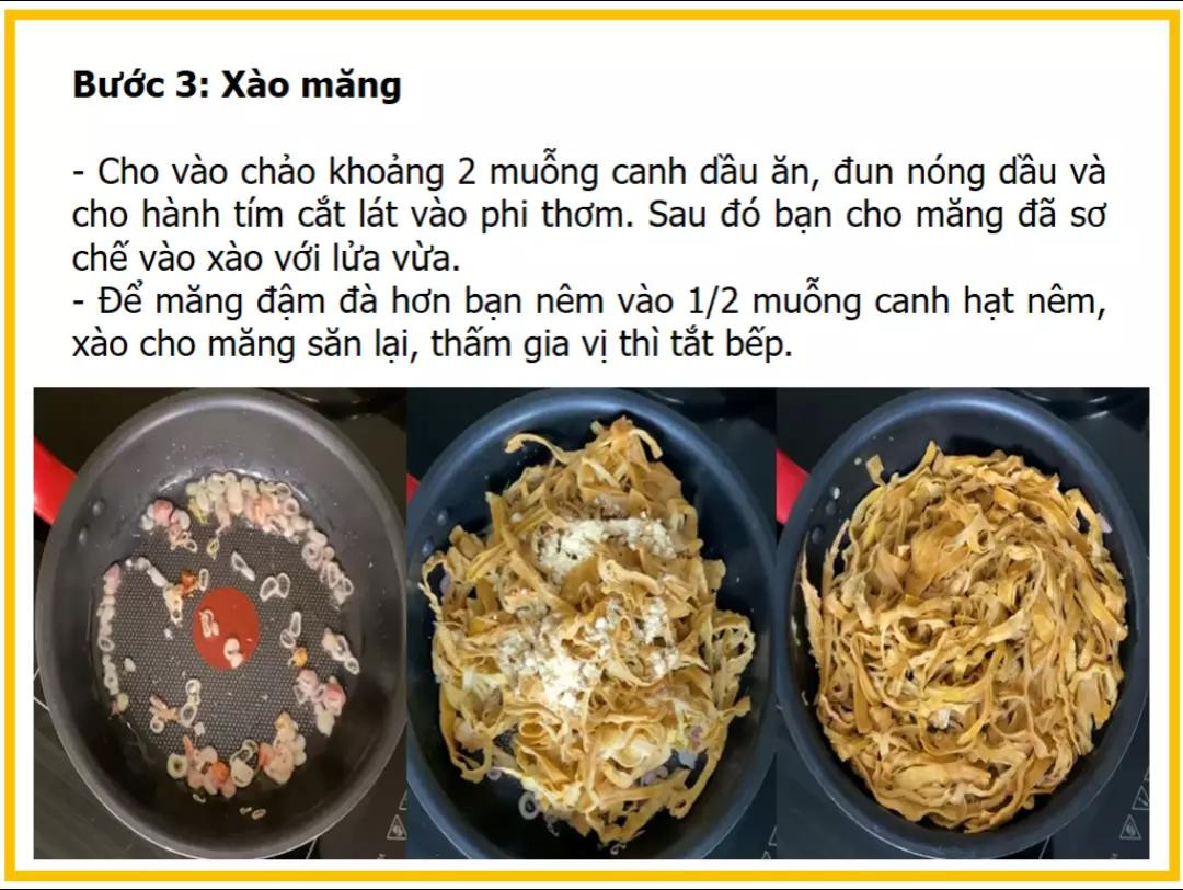 Công thức làm bún măng giò heo: Nguyên liệu, sơ chế và nấu nước dùng