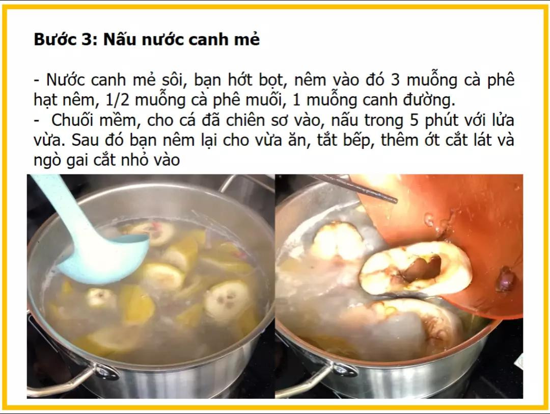 Công thức làm Cá basa nấu mẻ với chuối xanh, nguyên liệu và hướng dẫn chi tiết từng bước