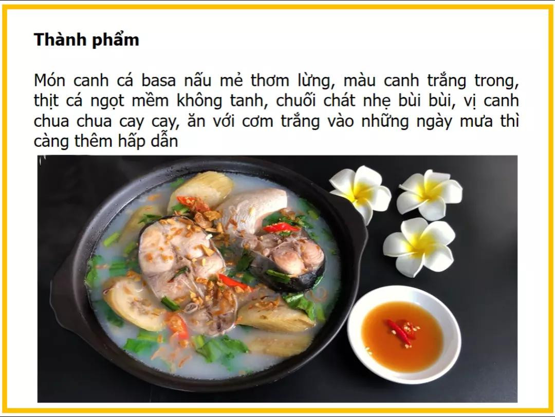 Công thức làm Cá basa nấu mẻ với chuối xanh, nguyên liệu và hướng dẫn chi tiết từng bước