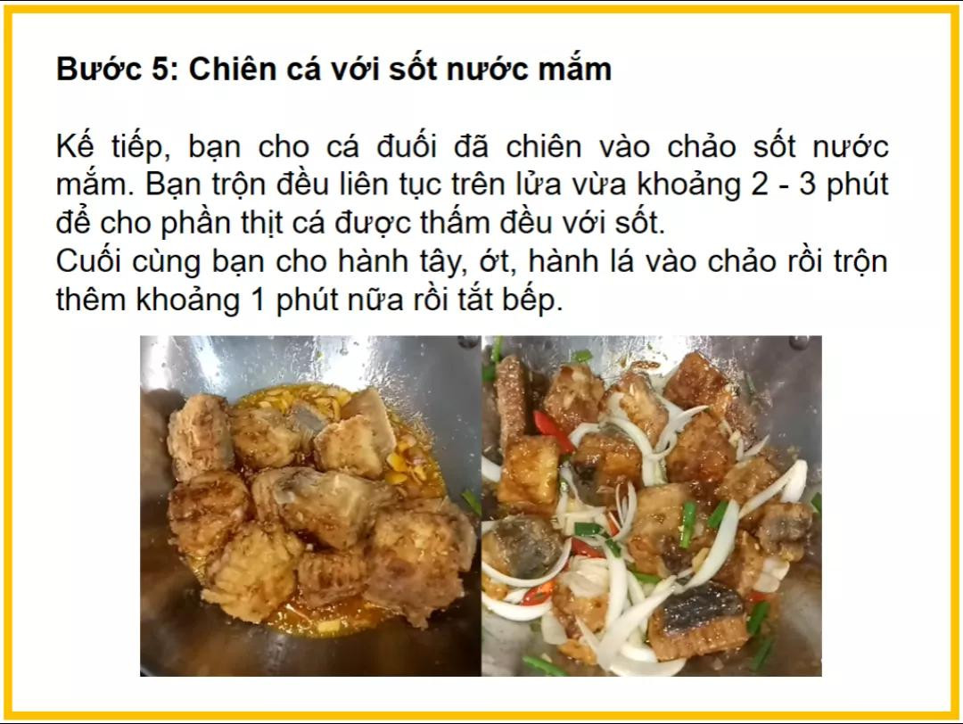 Công thức làm cá đuối chiên nước mắm giòn tan, đậm đà