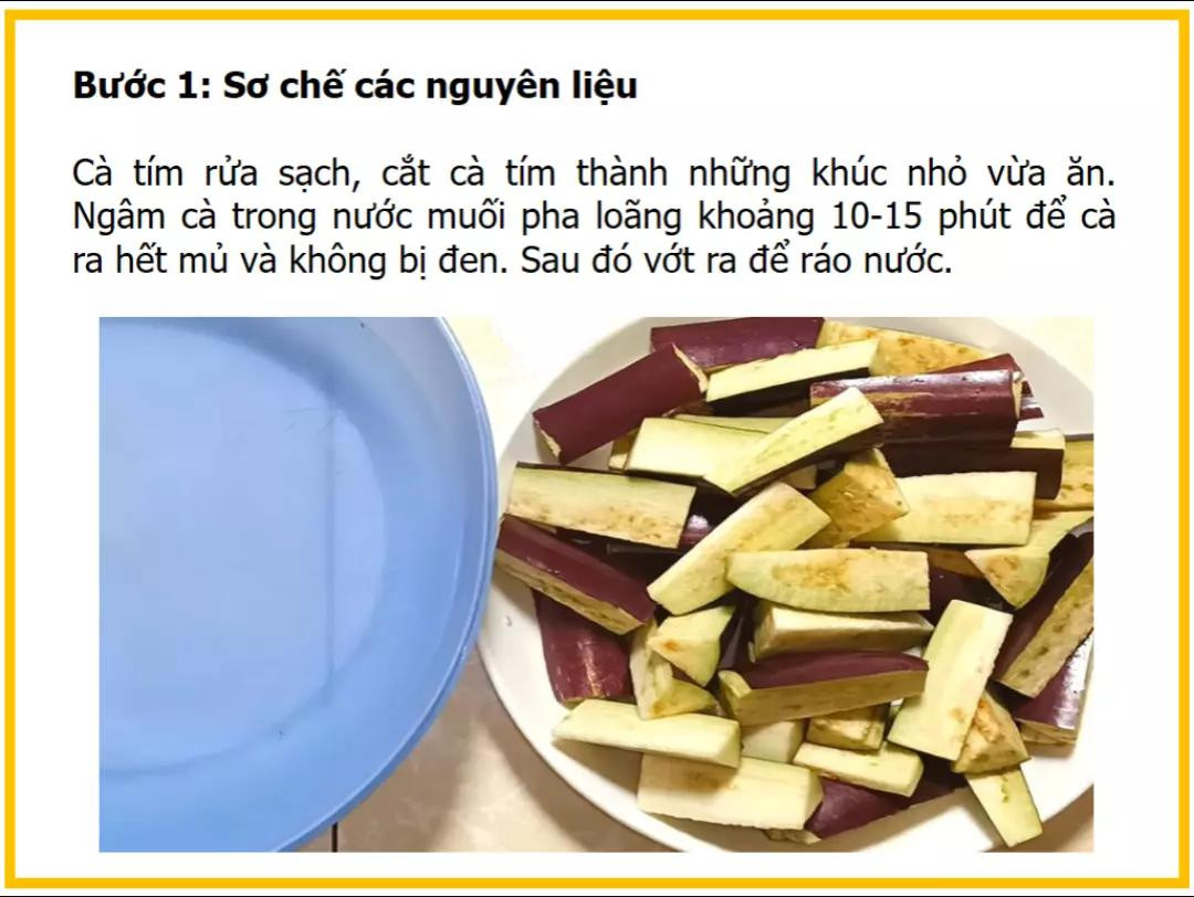 Công thức làm cà tím xào tỏi ớt thơm ngon, dễ làm tại nhà